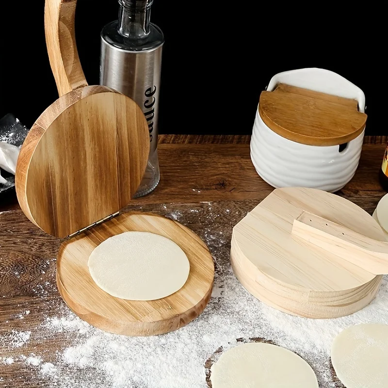 Kitchen Roller Baking - 1 szt. drewniany, ręczny wałek do
